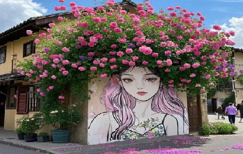 叶县怎么设计网红打卡墙绘