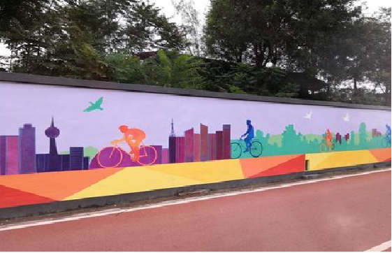 叶县墙体彩绘-围墙