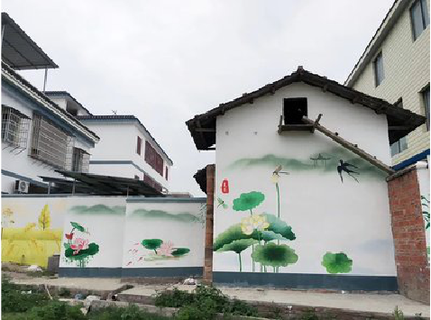 叶县室外墙绘-从选材到保养。