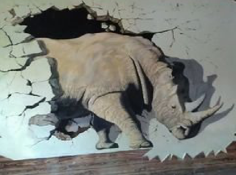 叶县在墙绘中，如何绘制3D效果？