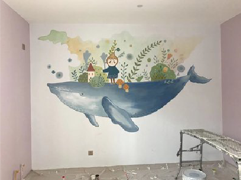 叶县手绘墙的特点及优势。