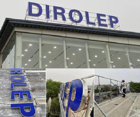 叶县楼顶发光字安装的注意事项。